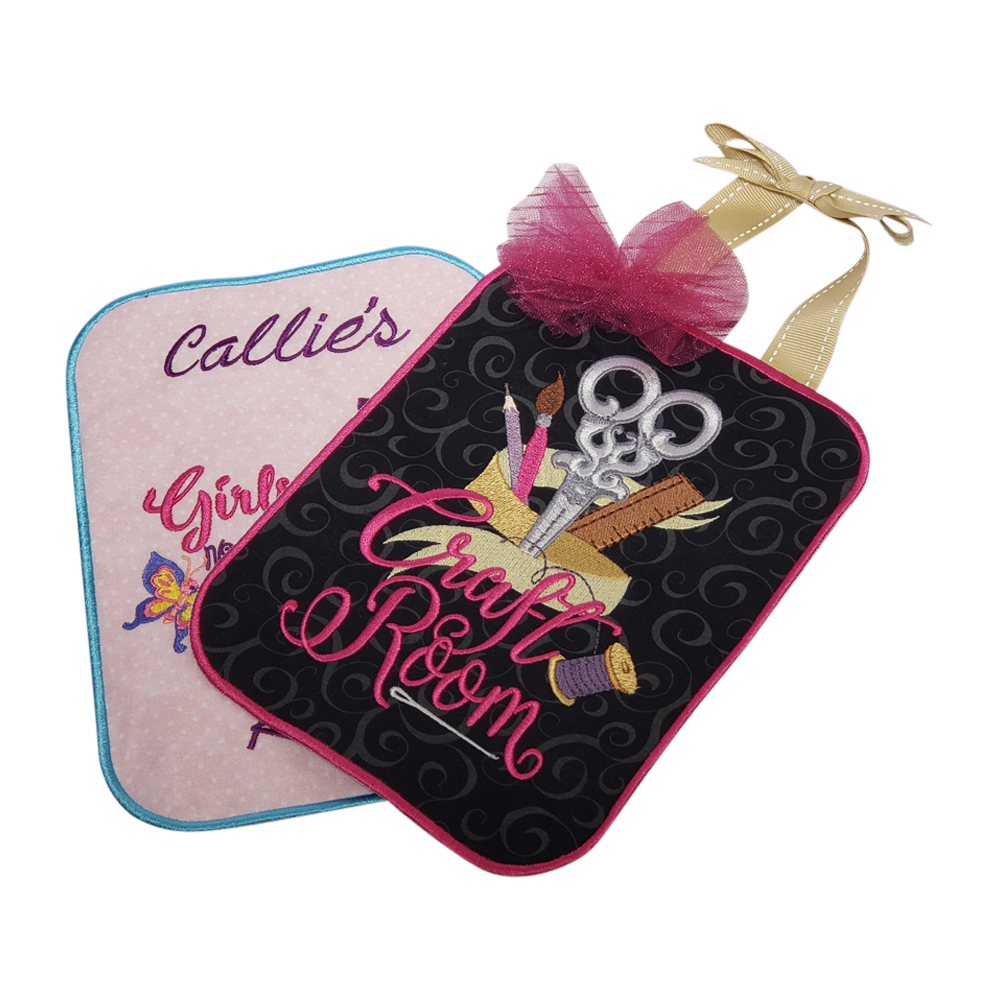 Door Decor - 18 In-The-Hoop Embroidery Designs by Dakota Collectibles CD-ROM + INSTANT DOWNLOAD 970779